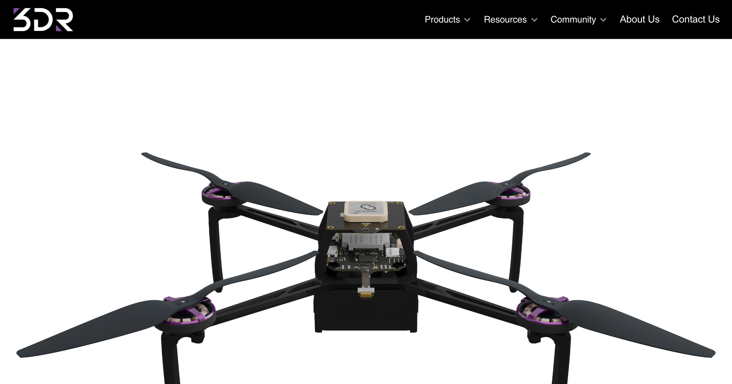 3D Robotics interface screenshot