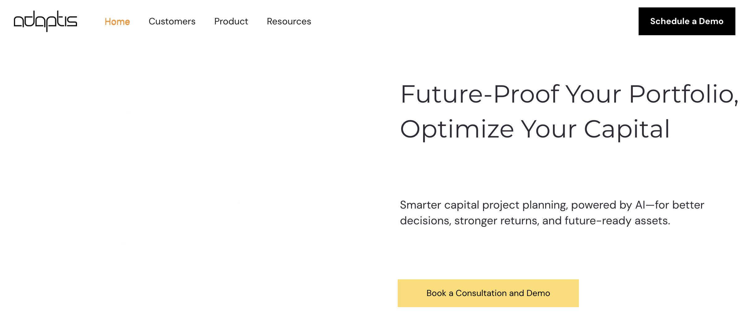 Adaptis interface screenshot
