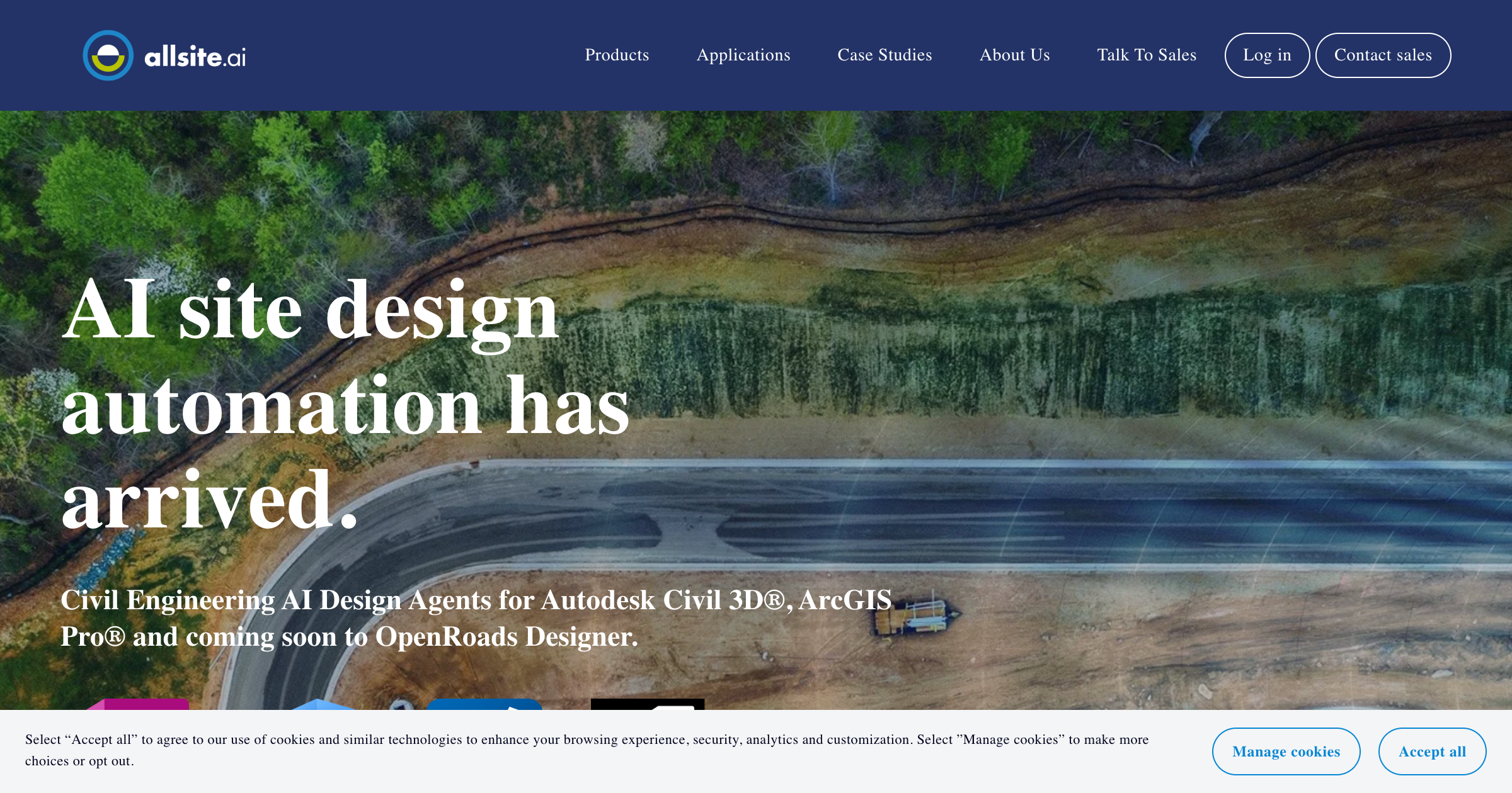 Allsite.ai interface screenshot