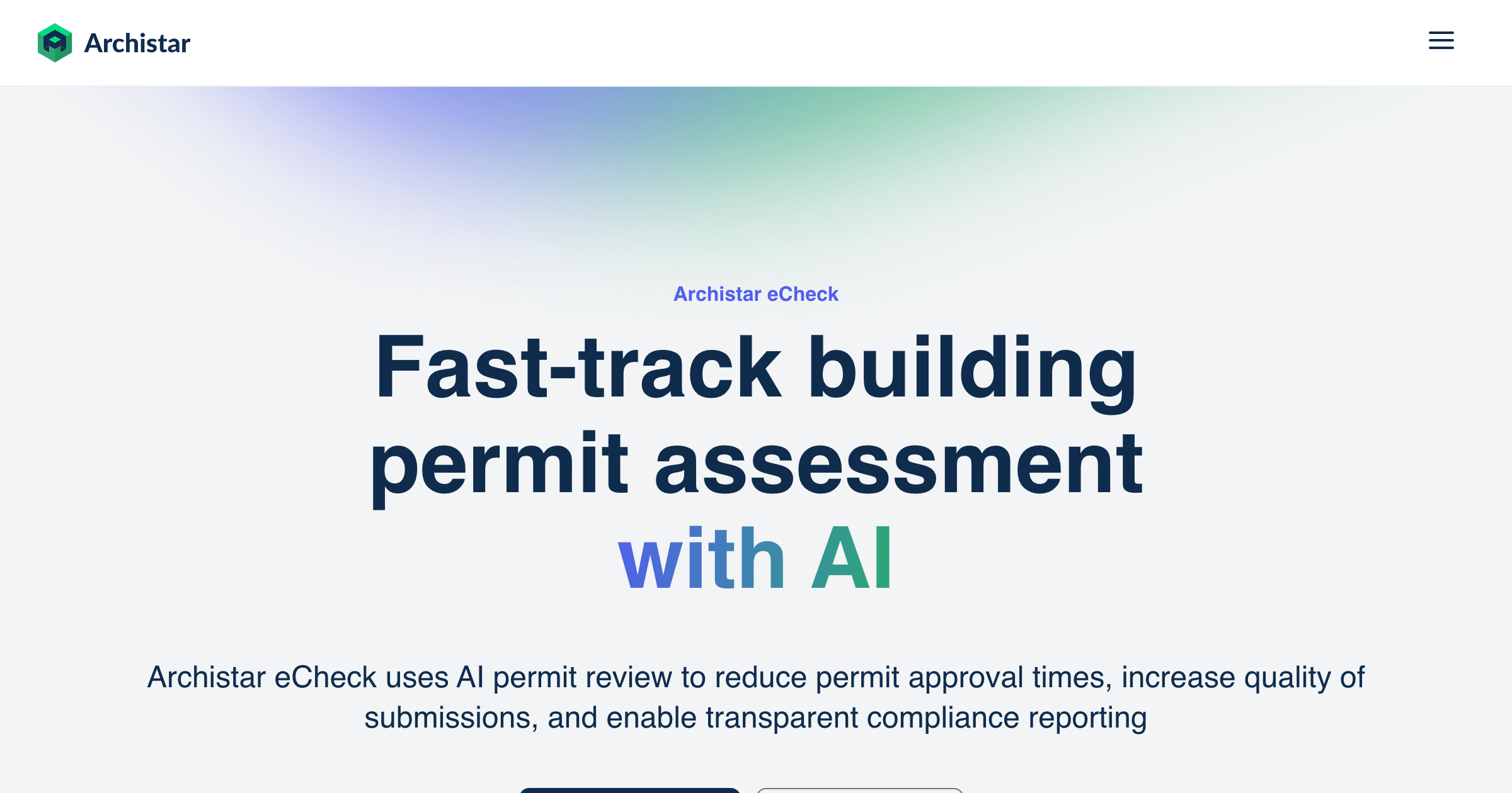 Archistar interface screenshot