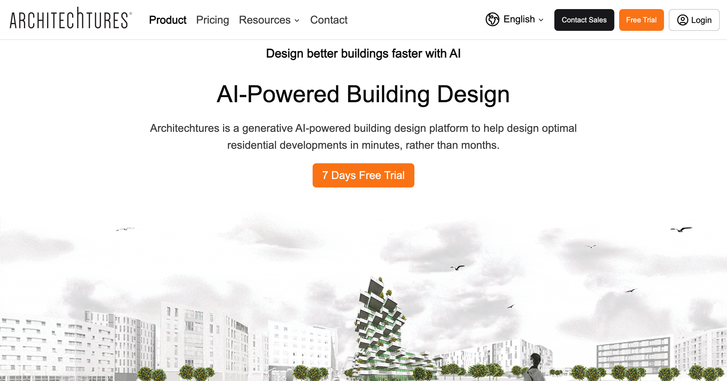 ARCHITEChTURES interface screenshot