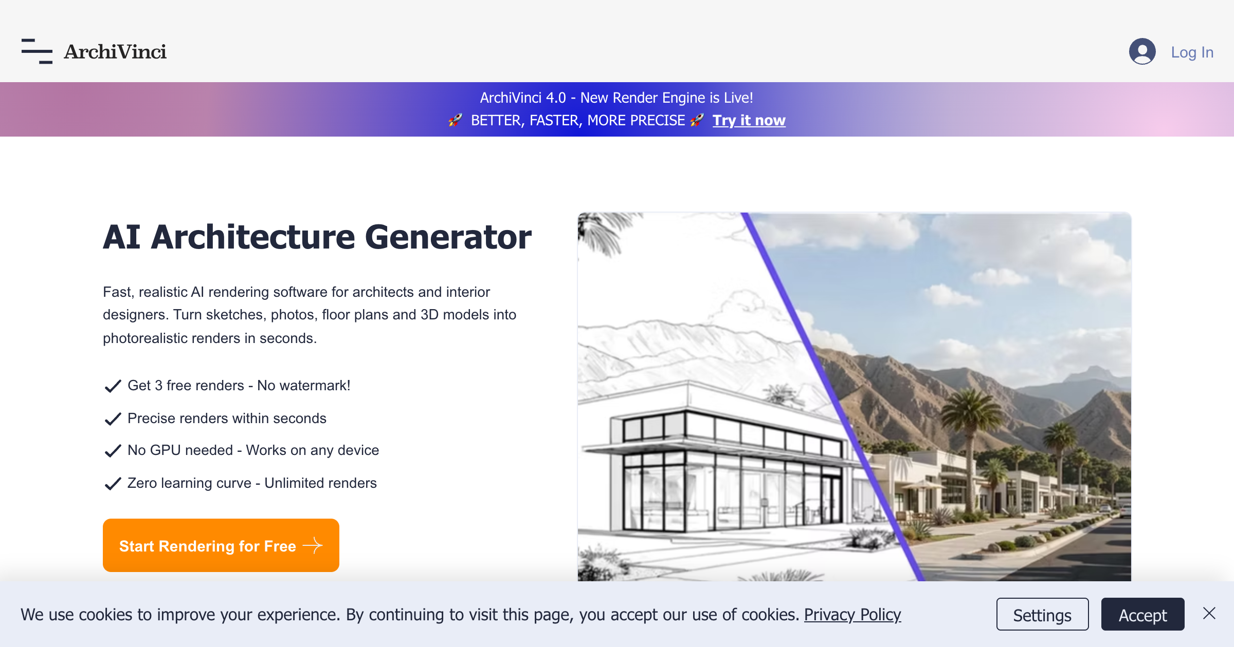 Archivinci interface screenshot