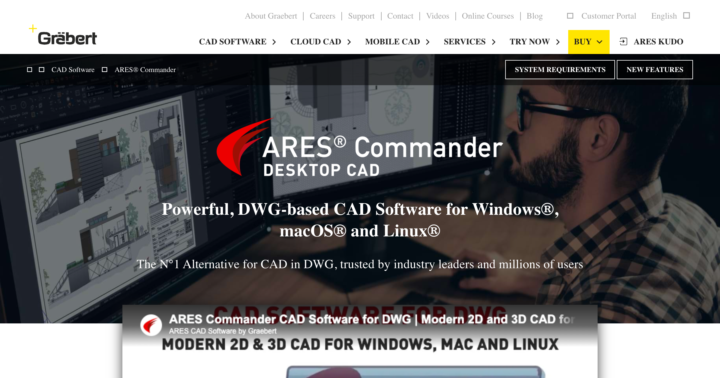 ARES Commander interface screenshot
