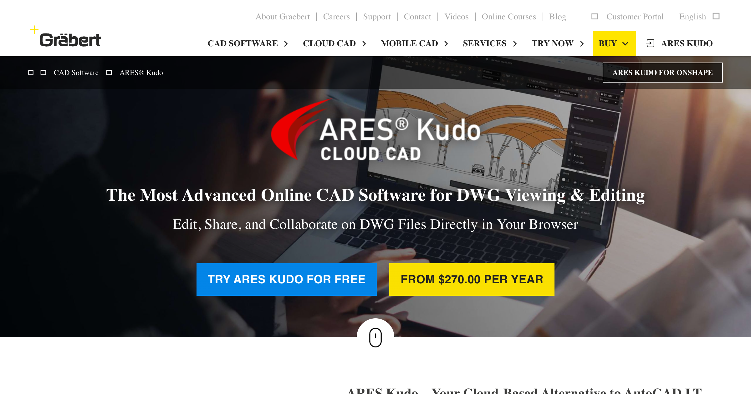 ARES Kudo interface screenshot