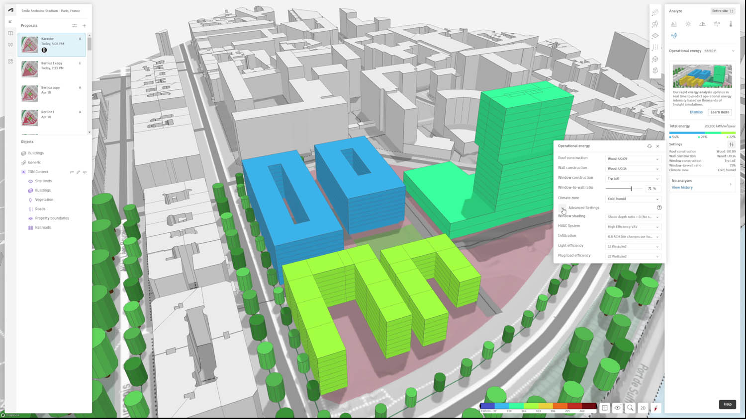 Autodesk Forma interface screenshot