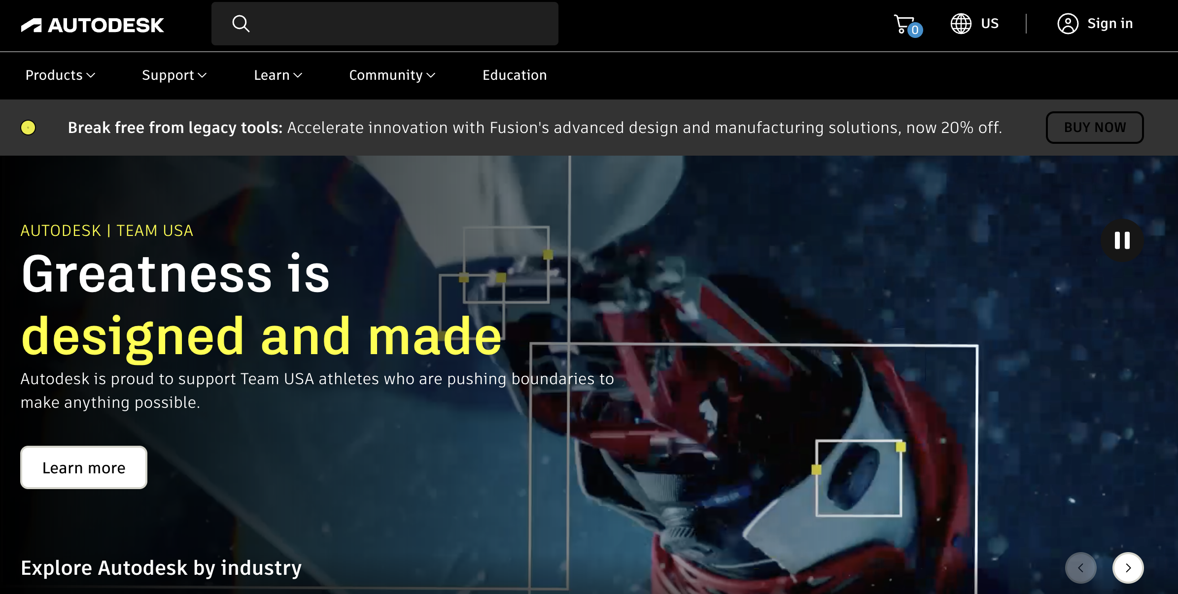 Autodesk interface screenshot