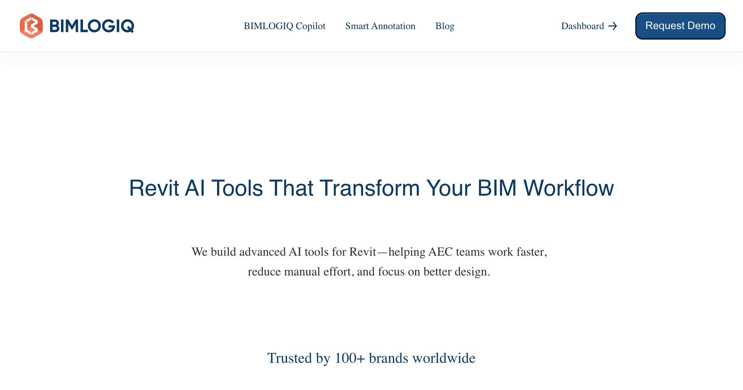 BIMLOGiQ interface screenshot