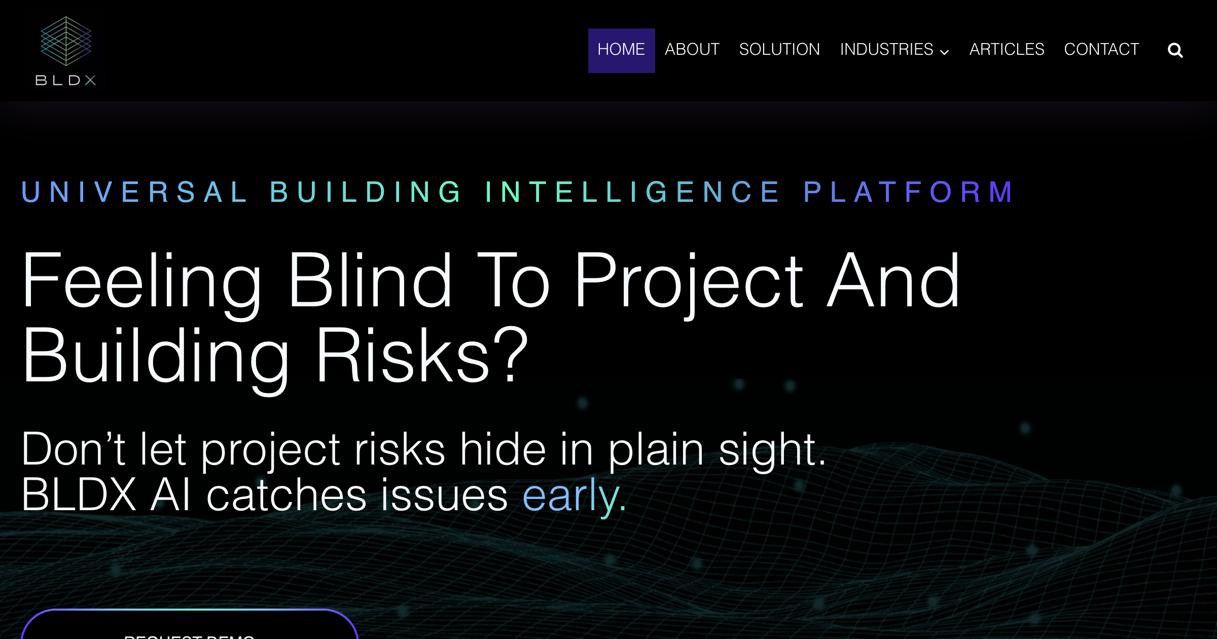 BLDX interface screenshot