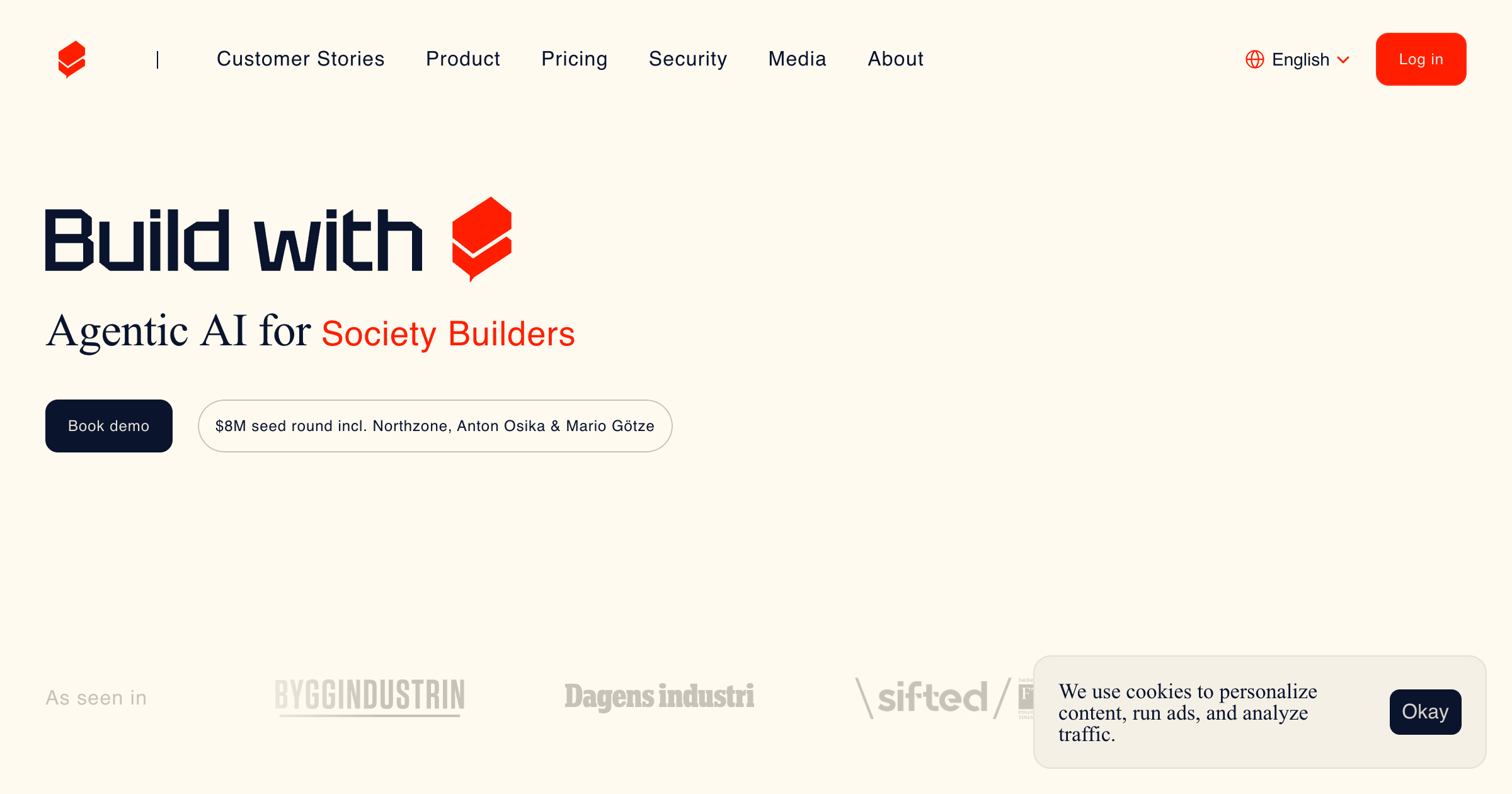 Brickanta interface screenshot