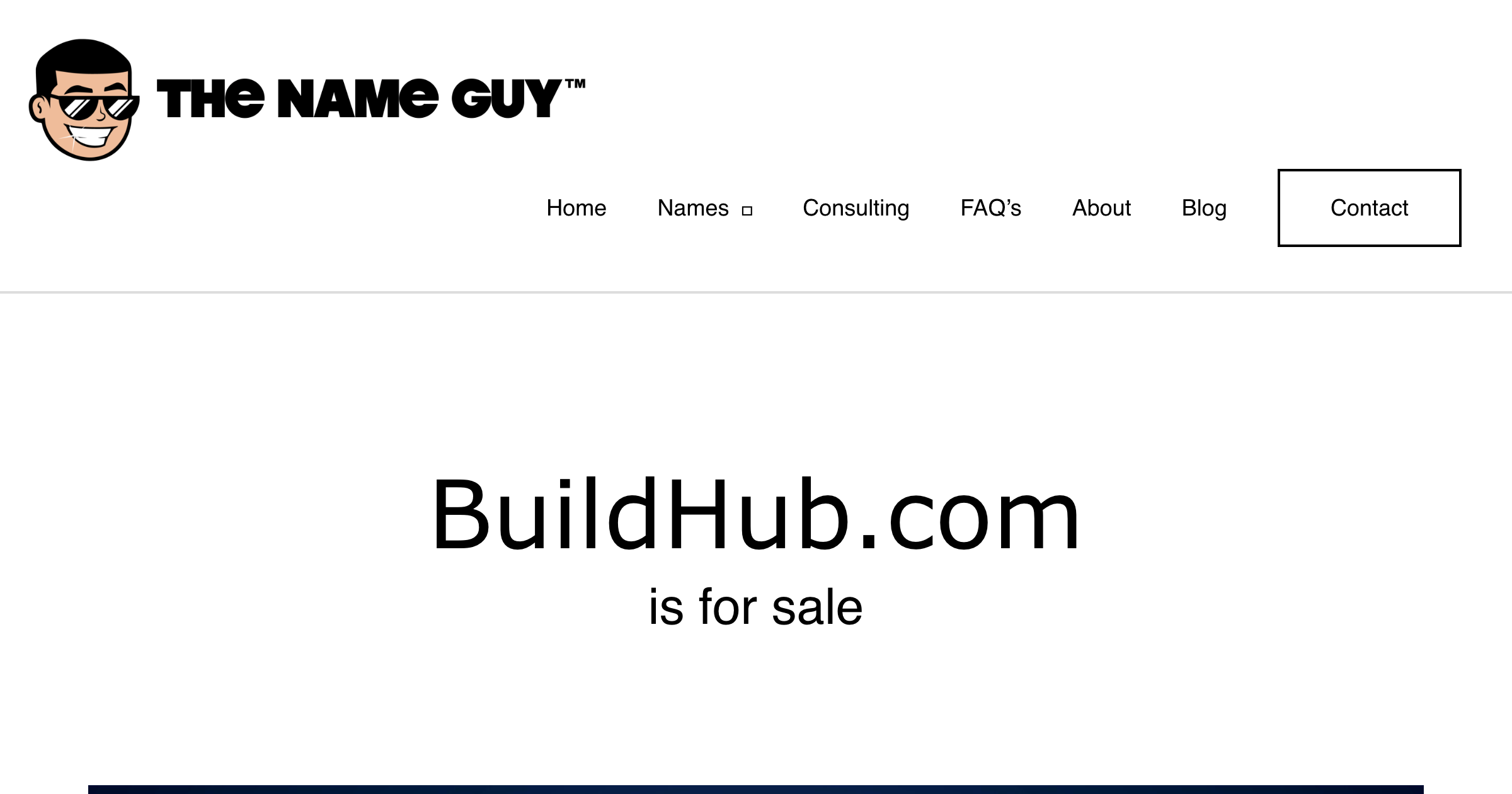 BuildHub interface screenshot