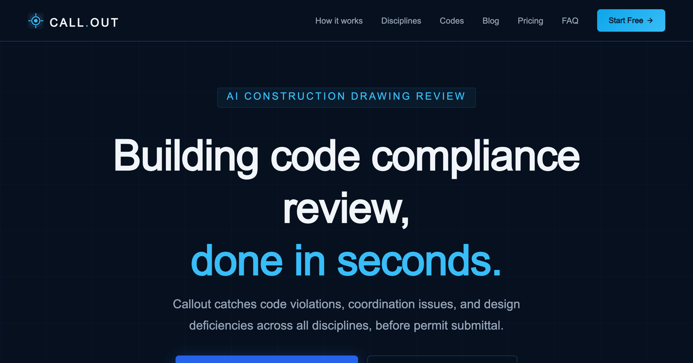 Callout interface screenshot