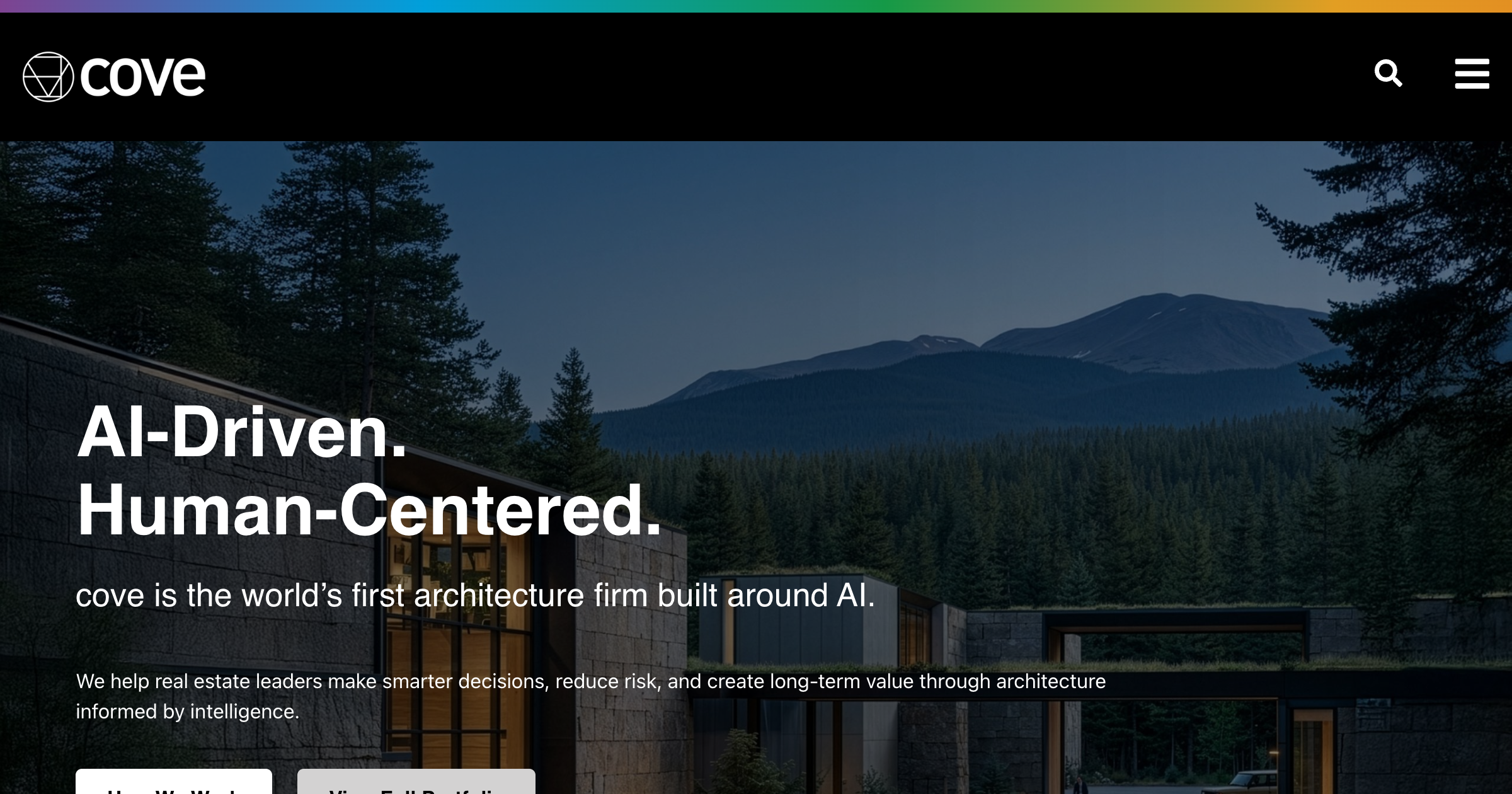 Cove.tool interface screenshot