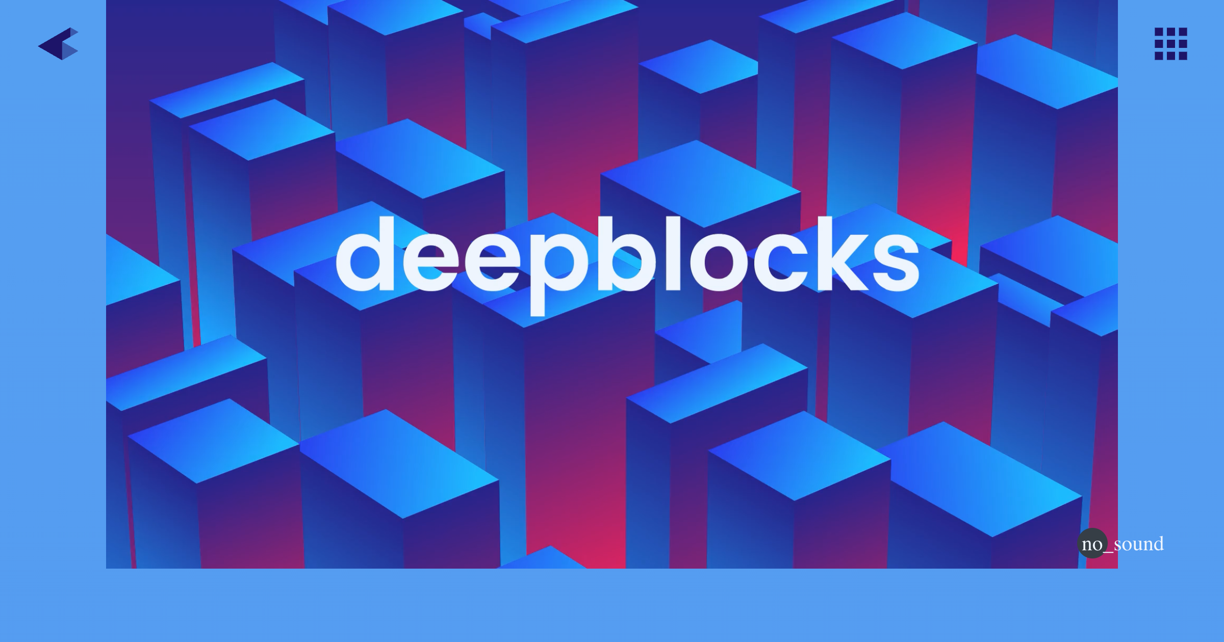 Deepblocks interface screenshot