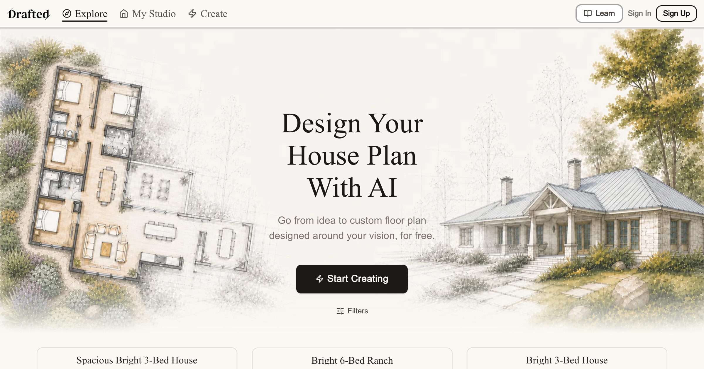 Drafted interface screenshot