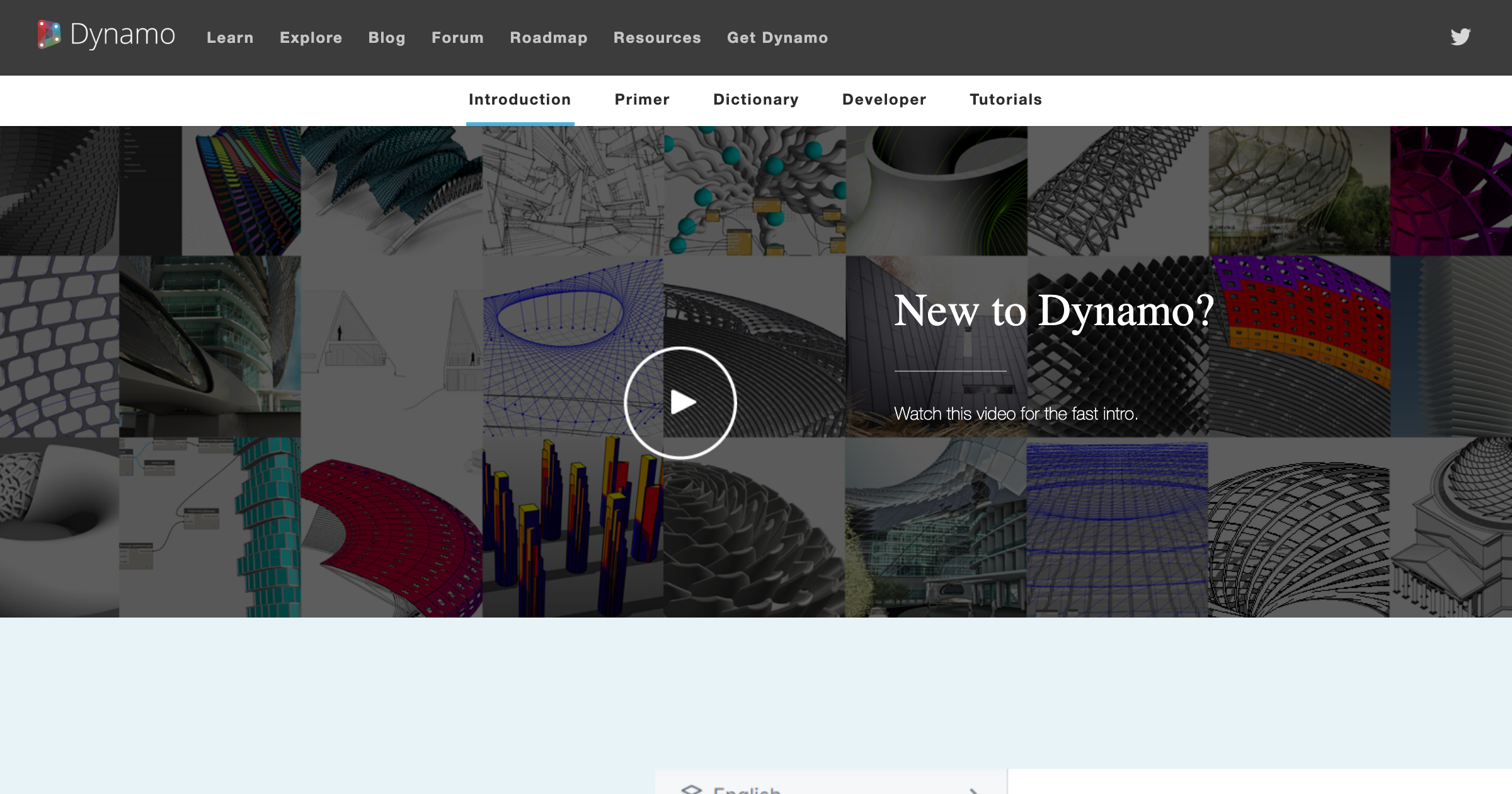 Dynamo interface screenshot