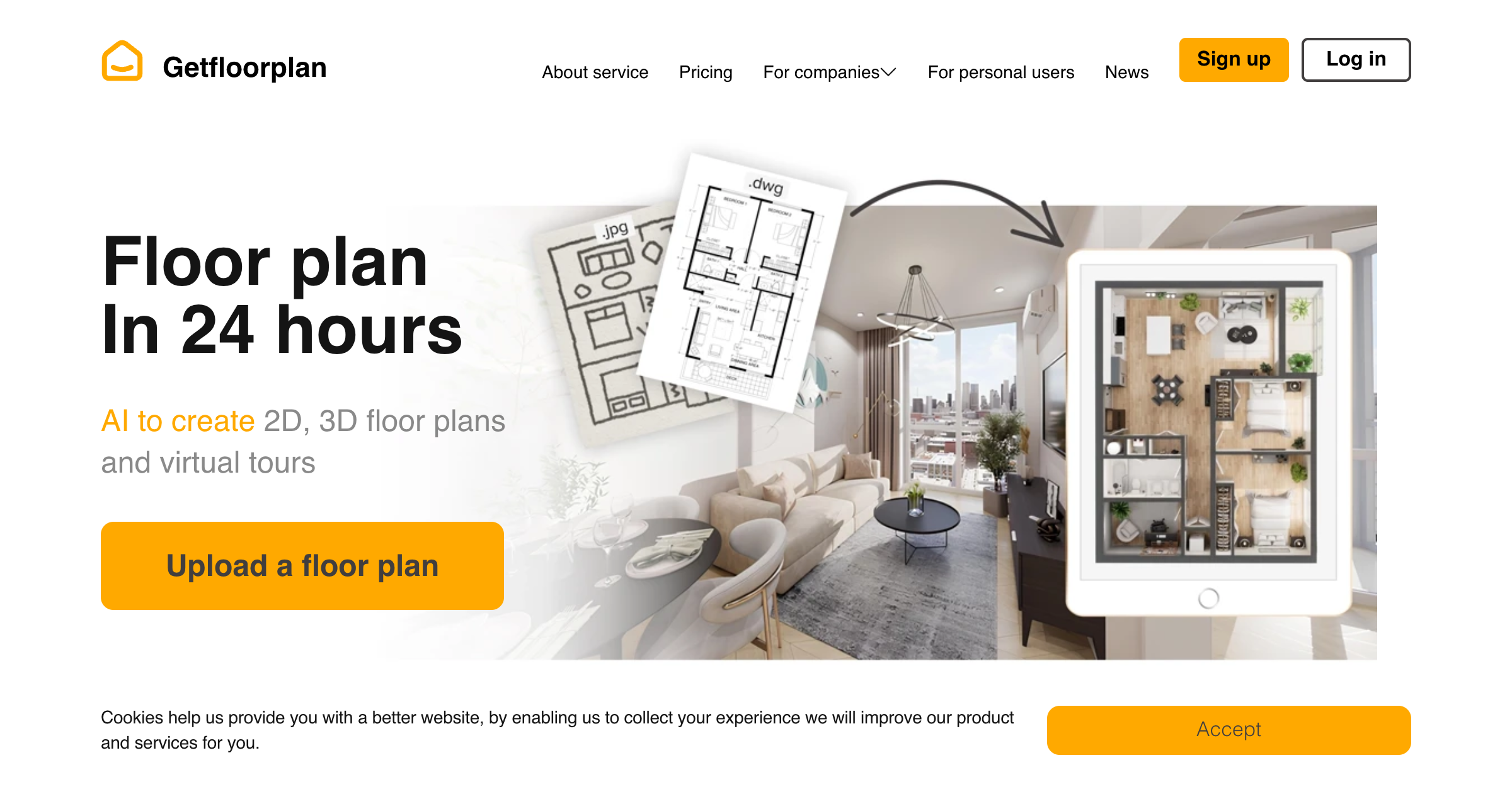 GetFloorPlan interface screenshot
