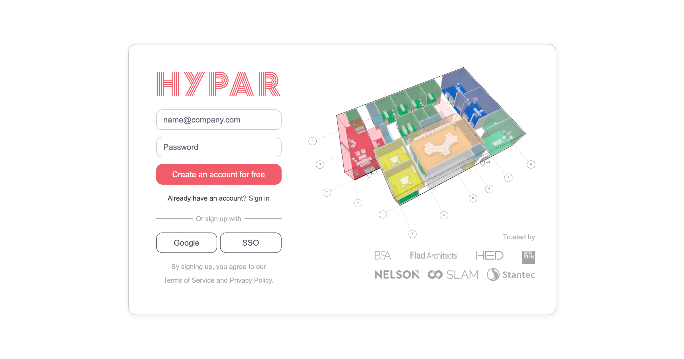 Hypar interface screenshot