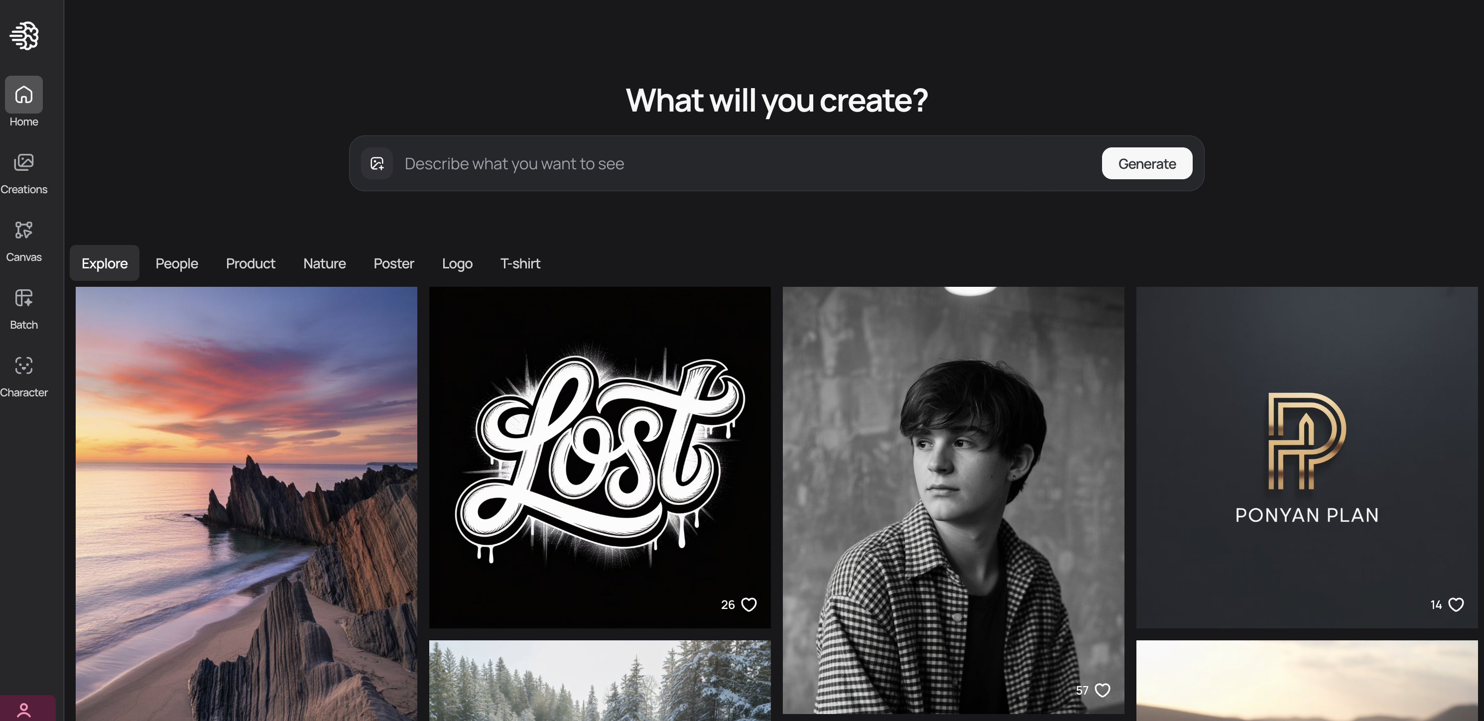 Ideogram interface screenshot