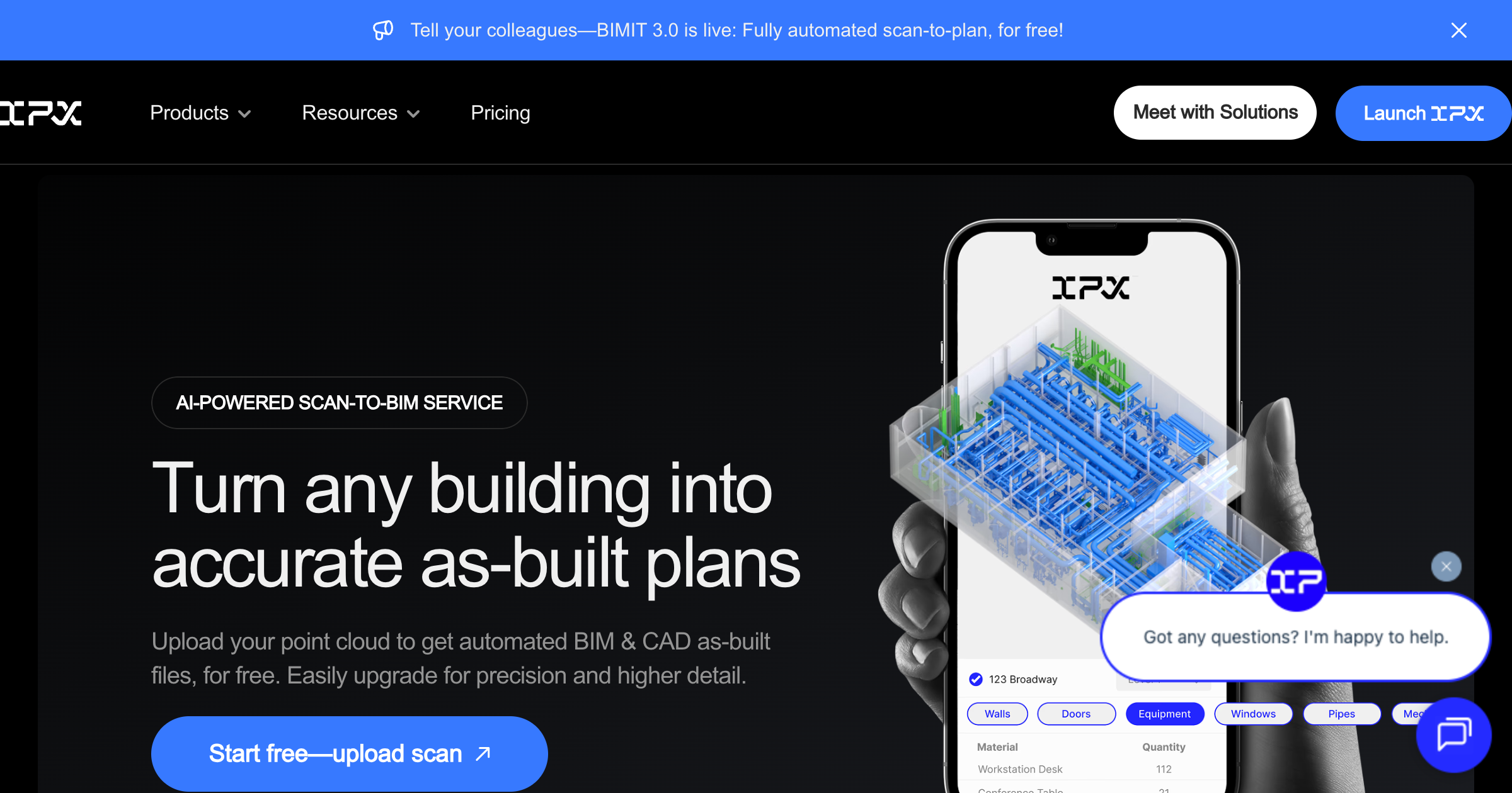 Integrated Projects interface screenshot