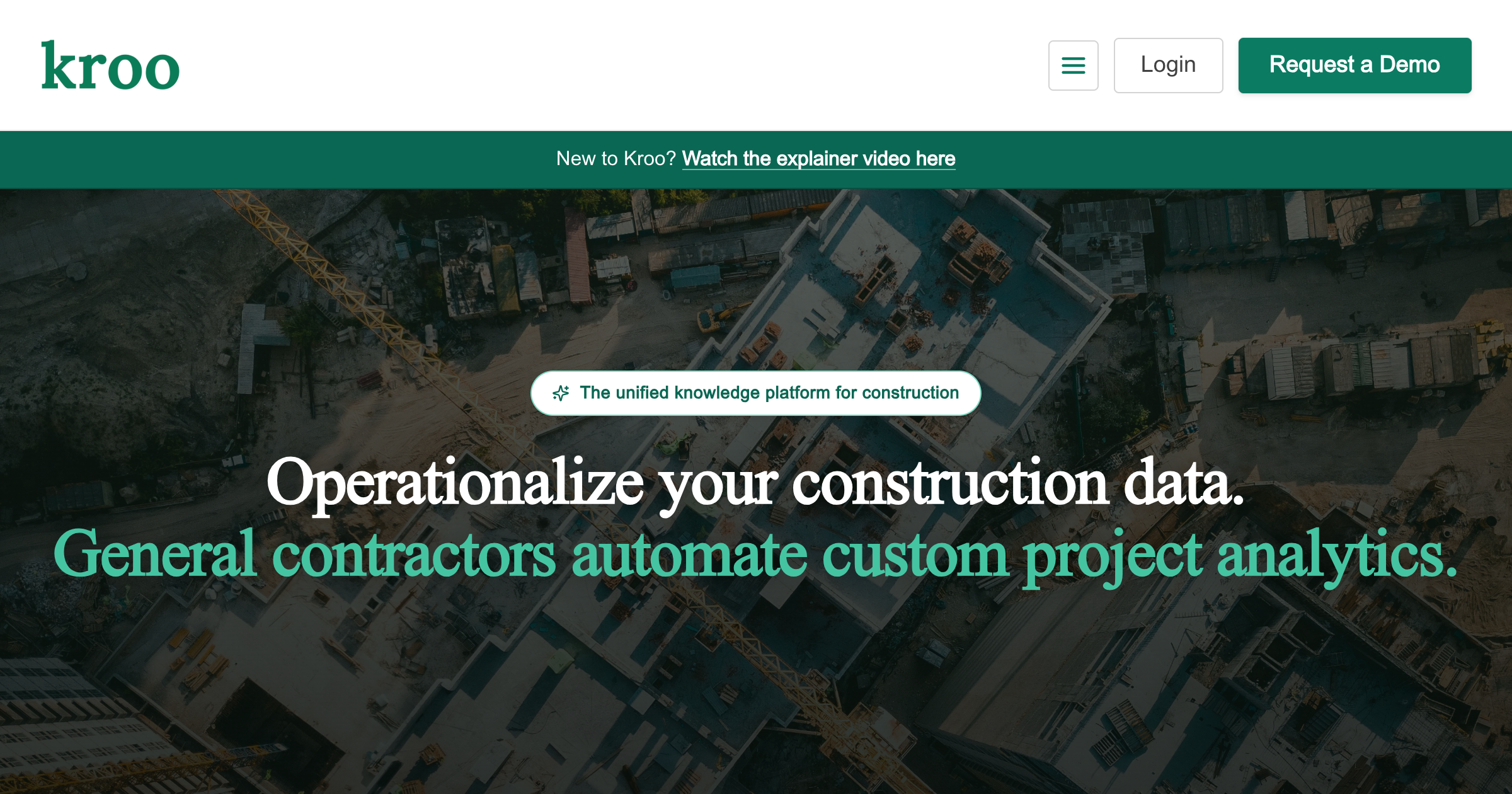 Kroo interface screenshot