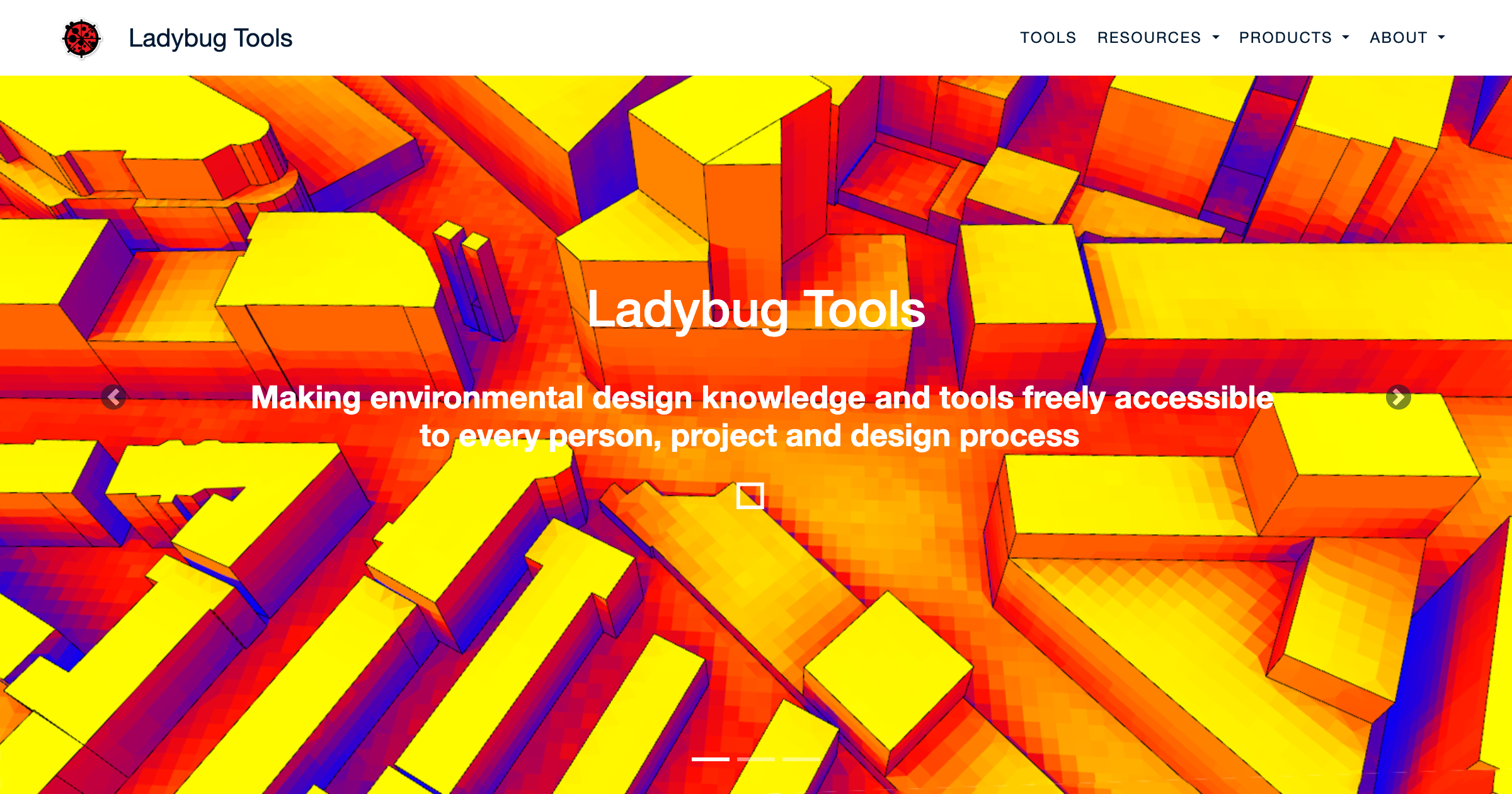 Ladybug interface screenshot