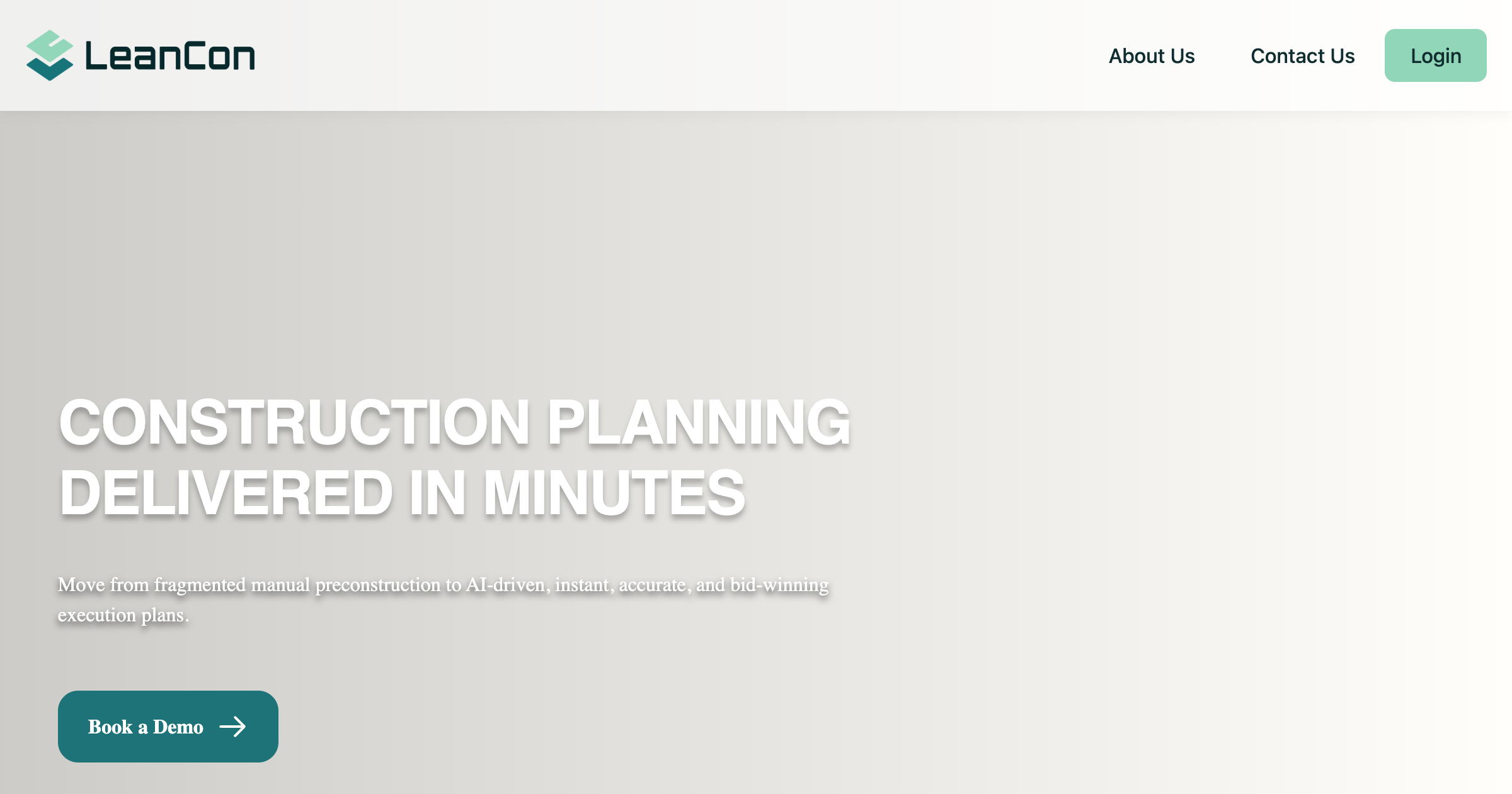 LeanCon interface screenshot