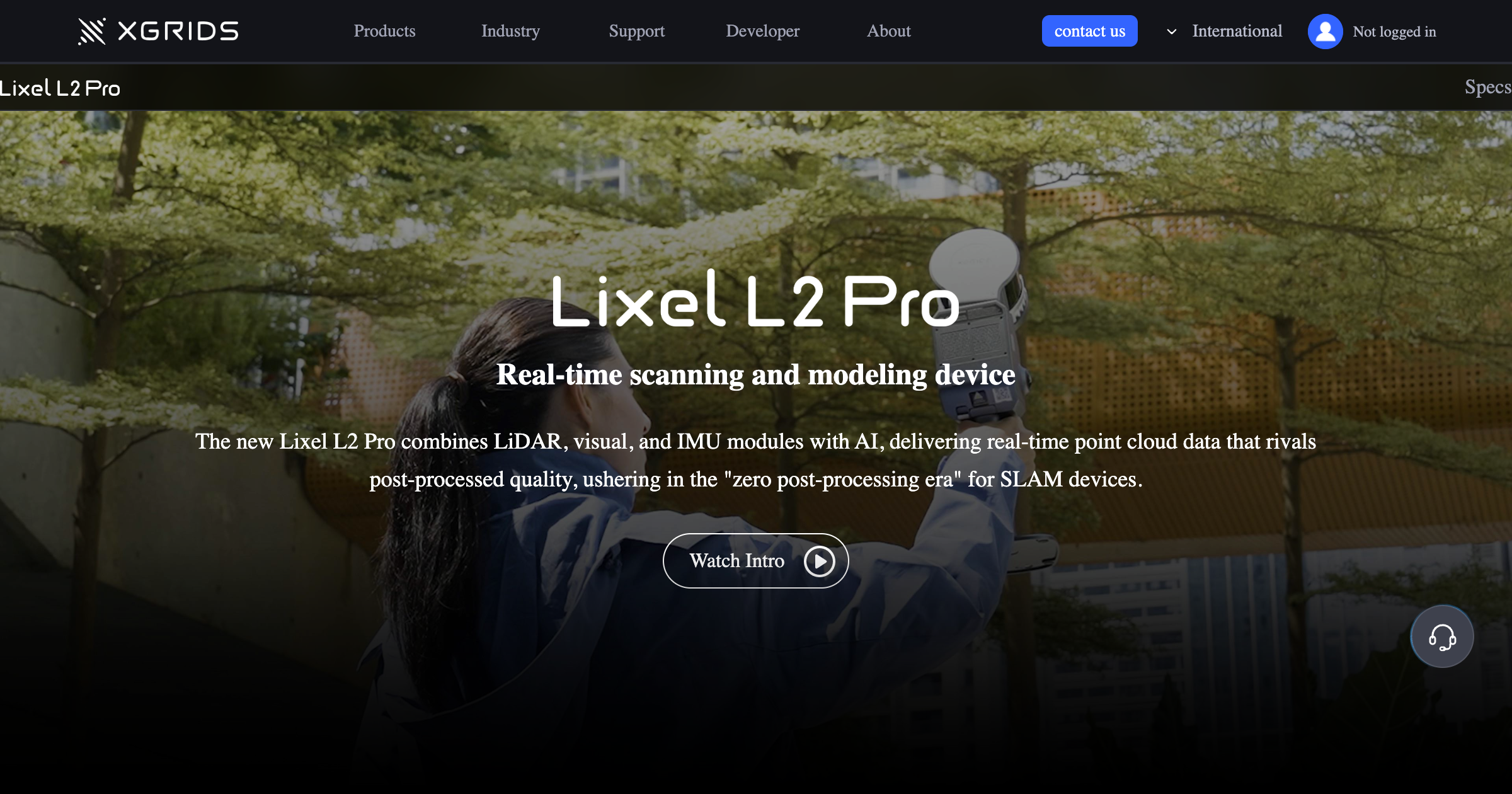 Lixel L2 Pro interface screenshot