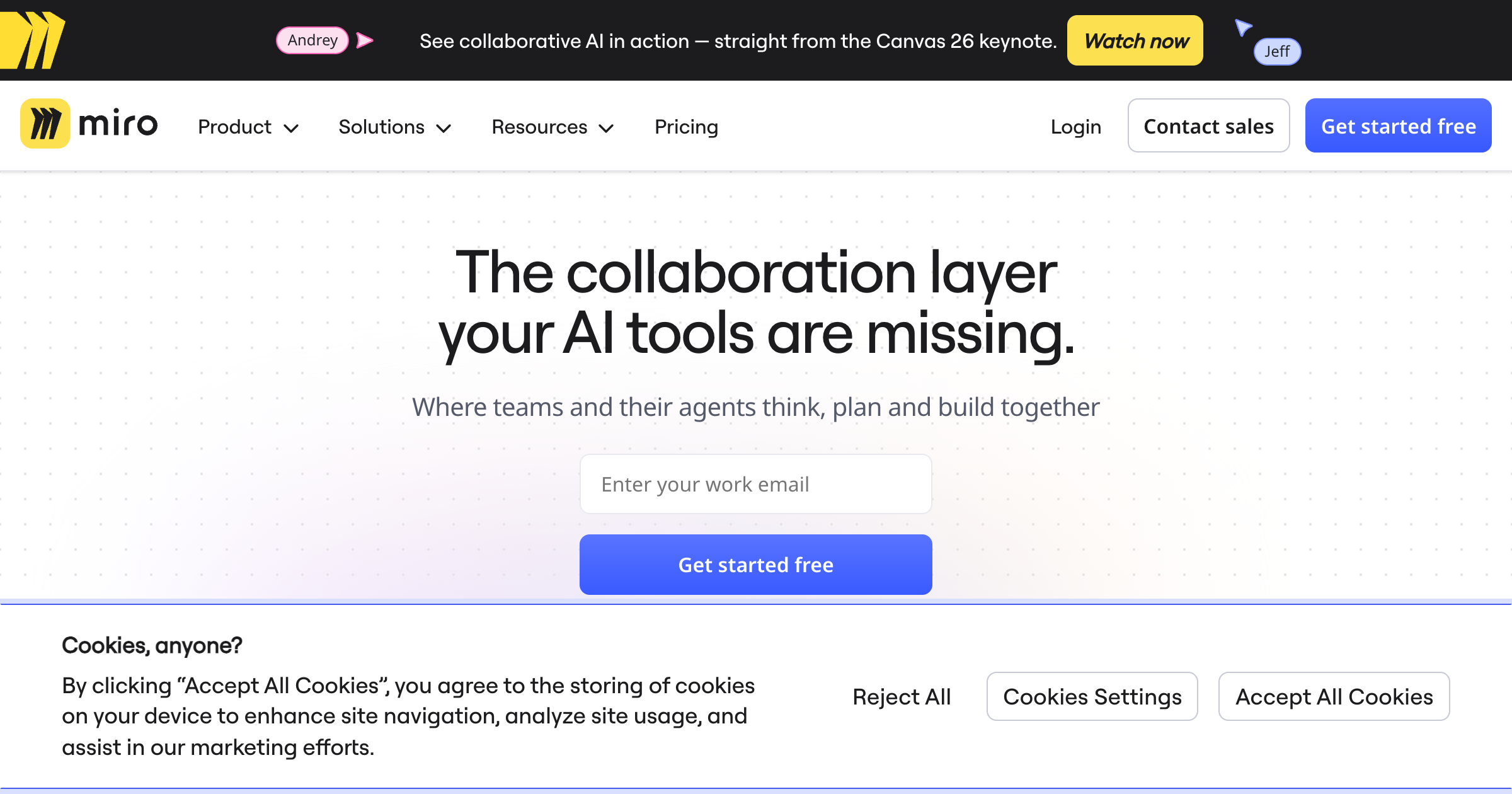 Miro interface screenshot