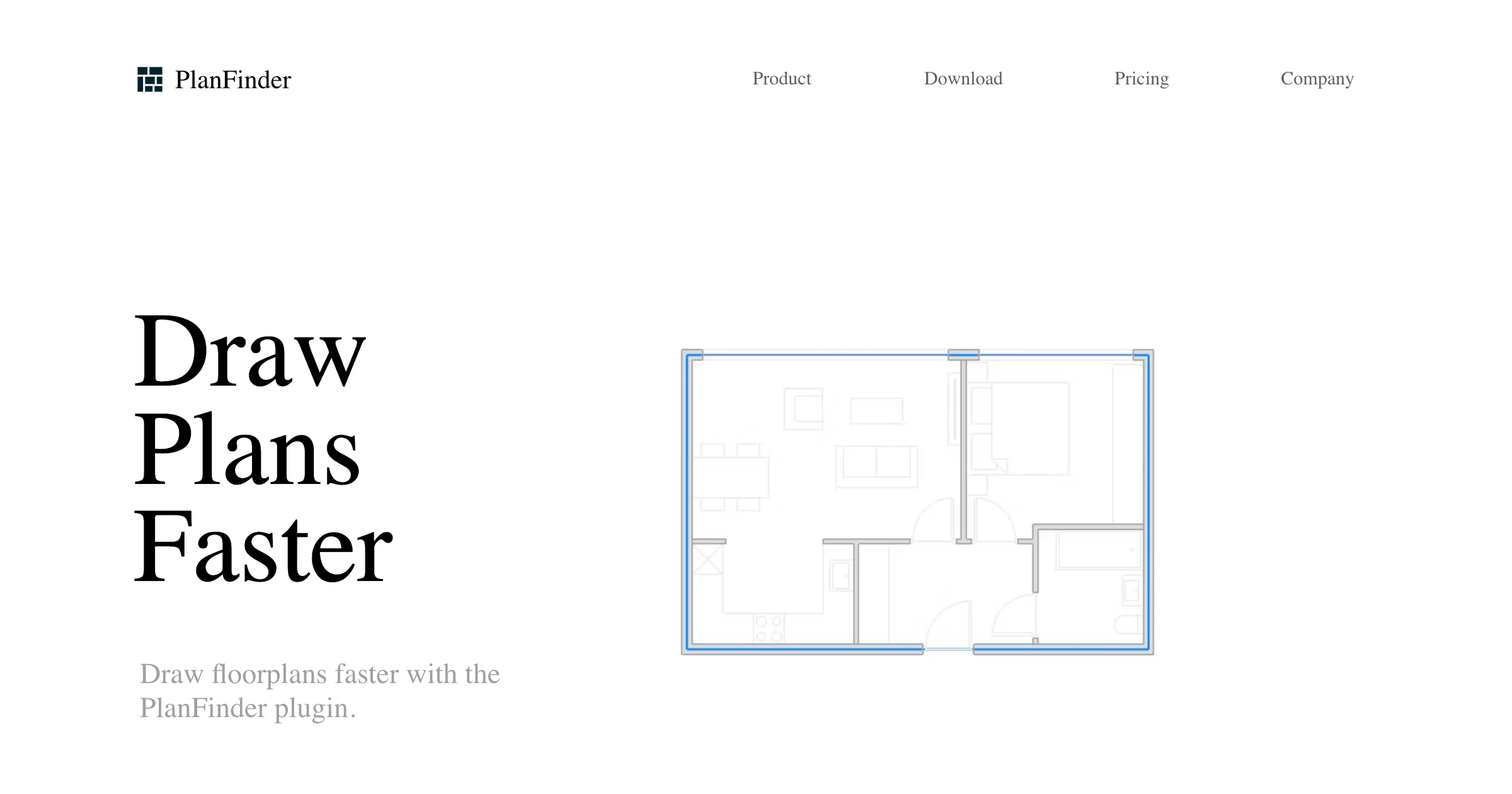 PlanFinder interface screenshot