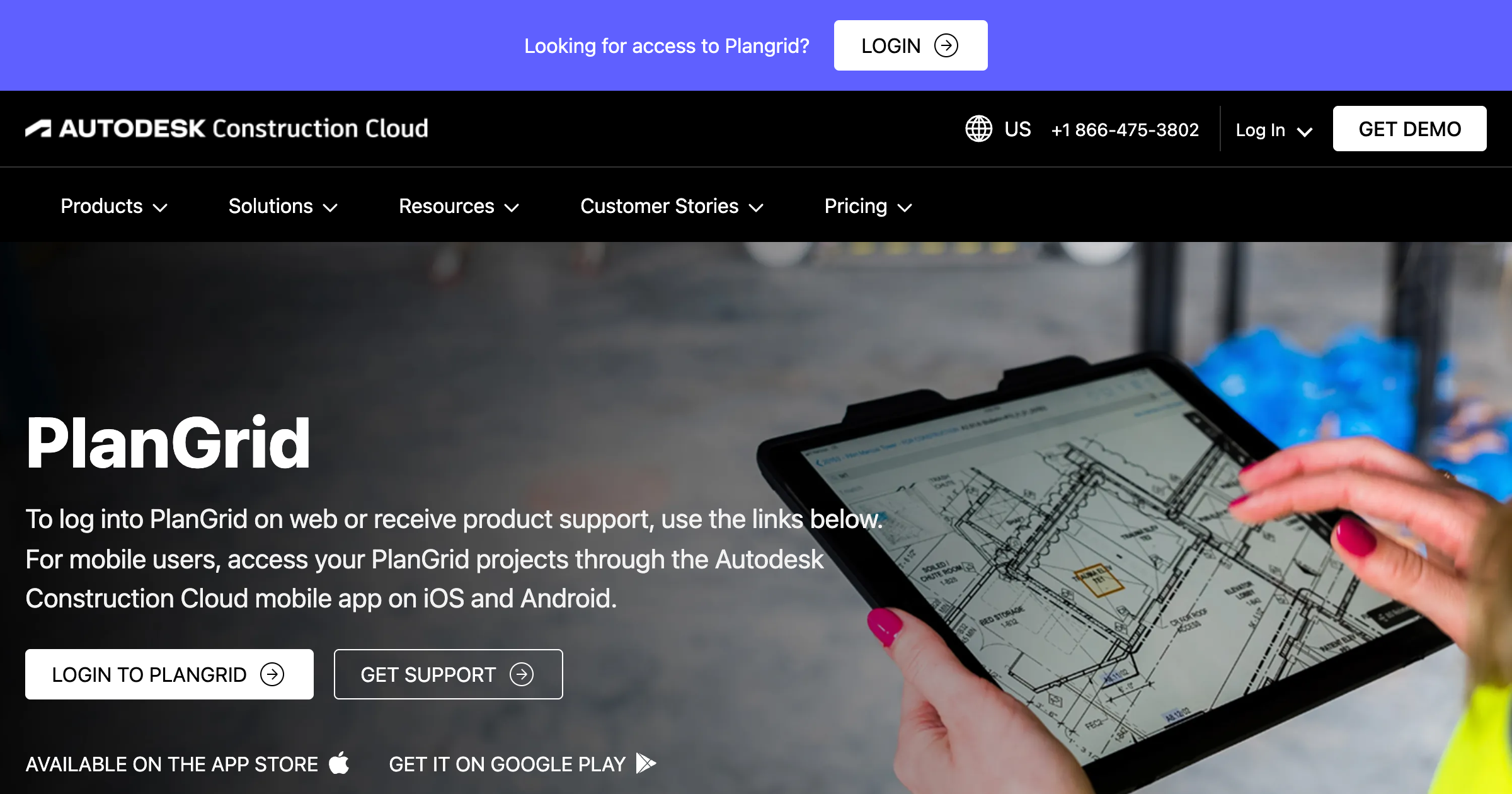 PlanGrid interface screenshot