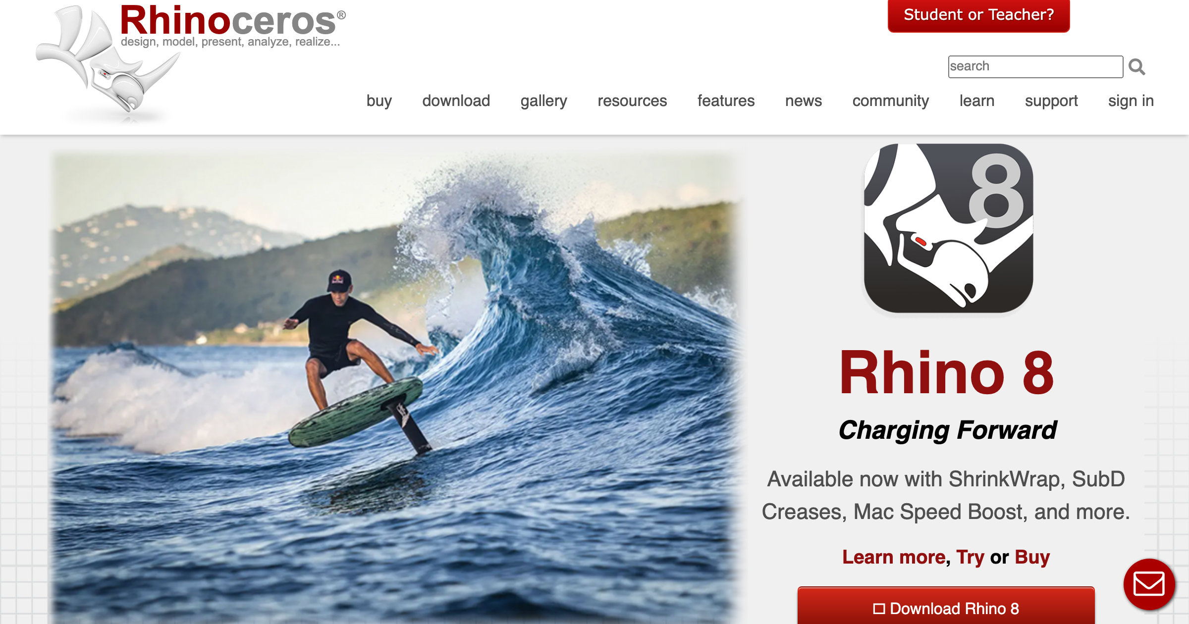 Rhino 3D interface screenshot