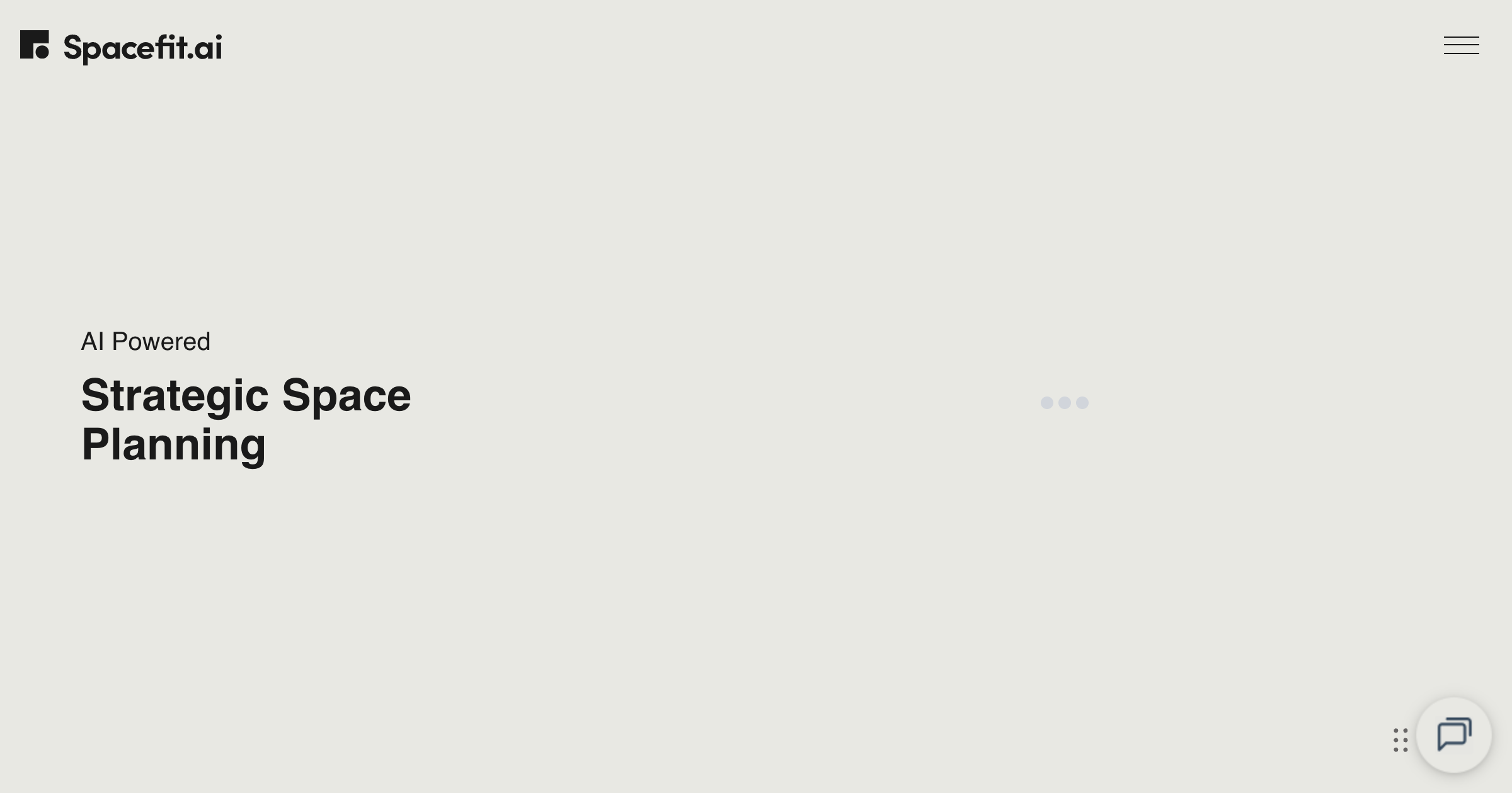 Spacefit.ai interface screenshot