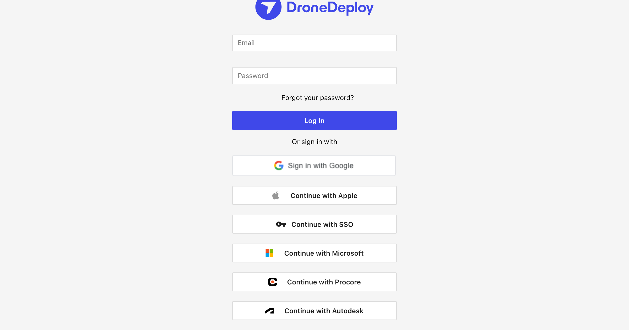 StructionSite interface screenshot