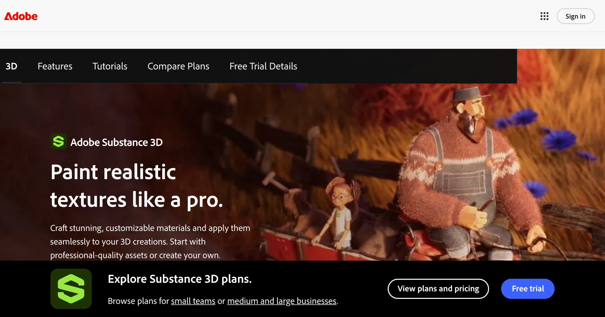 Substance interface screenshot