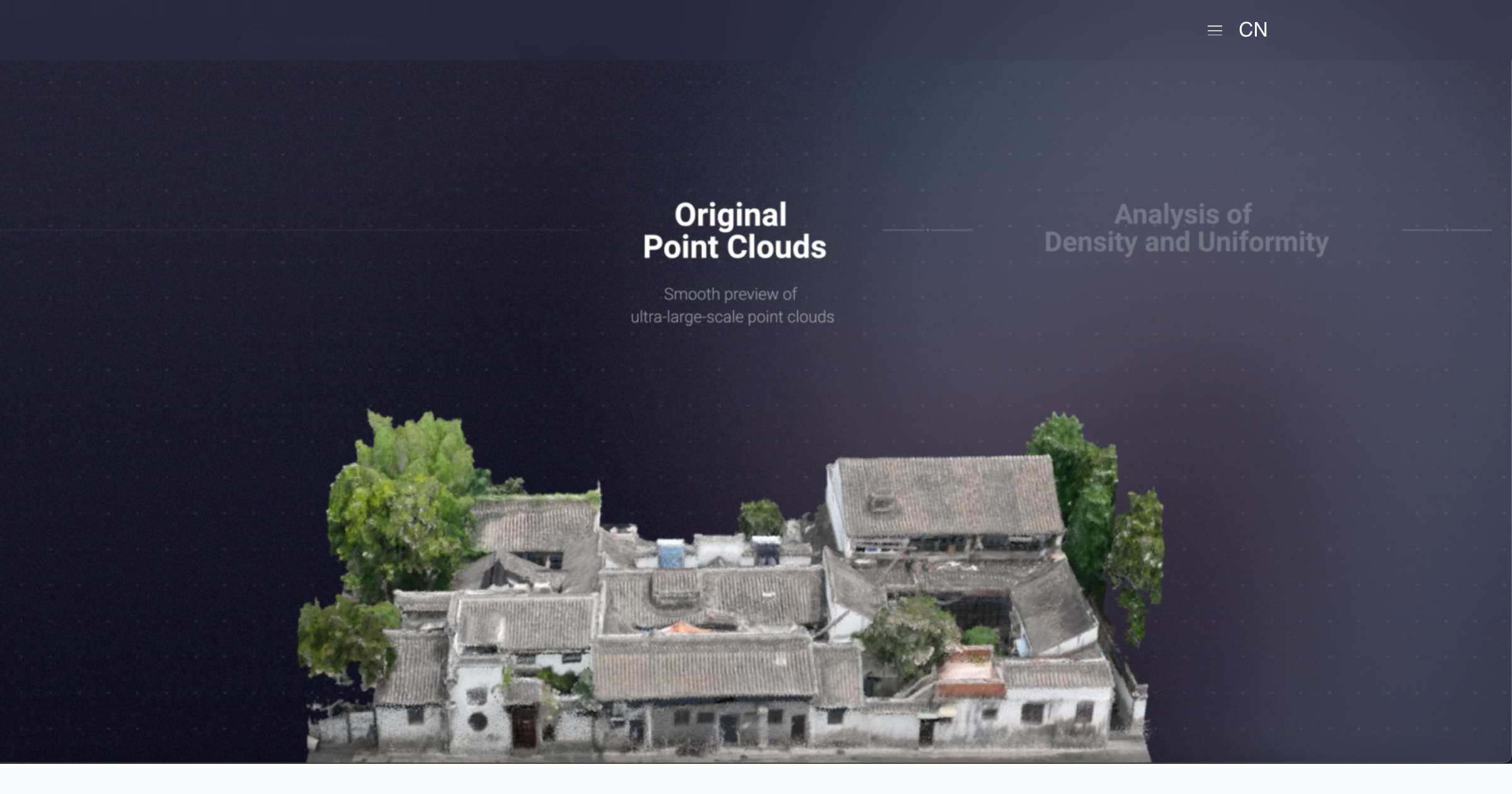 WolkenVision interface screenshot