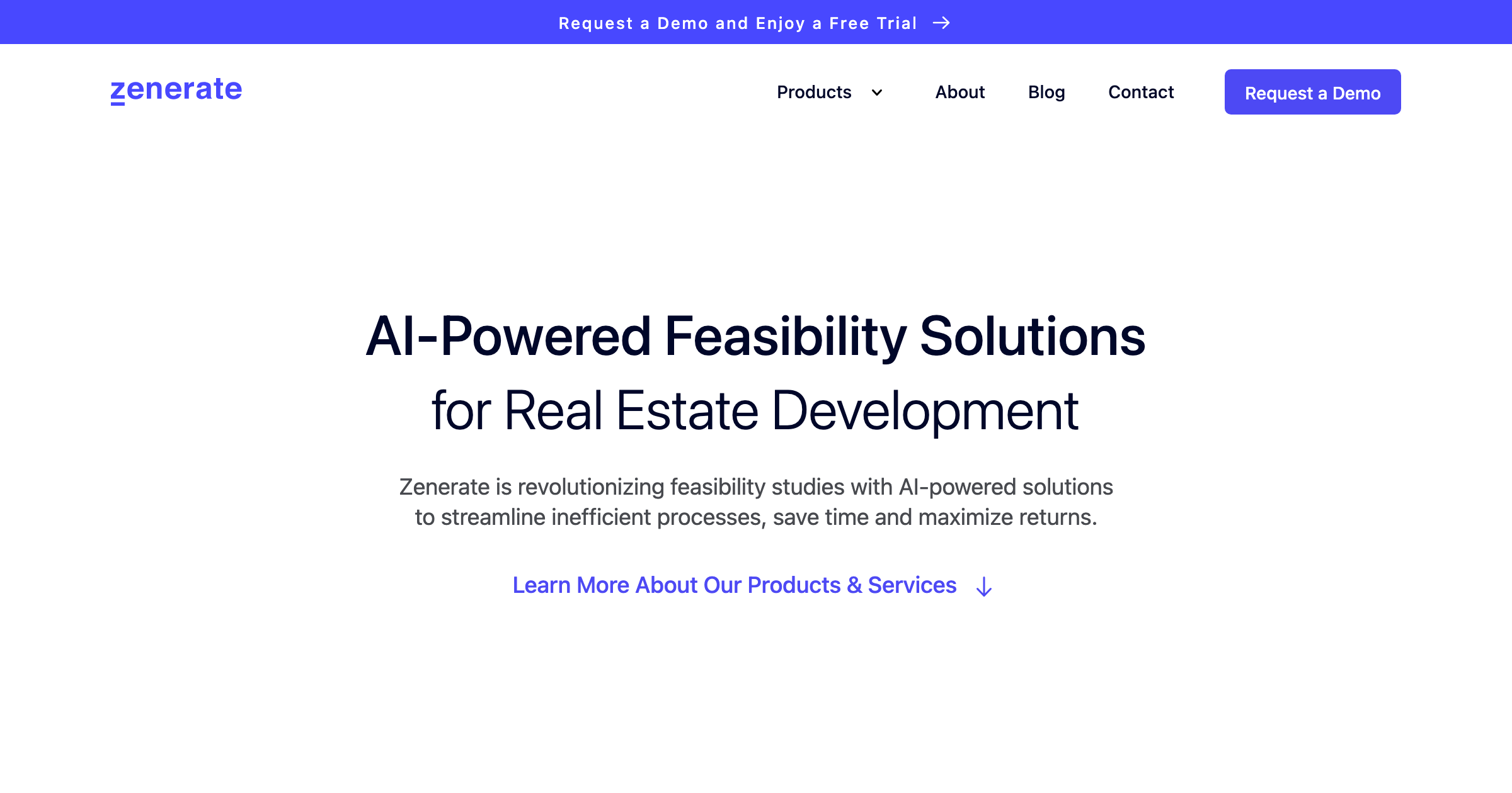 Zenerate interface screenshot